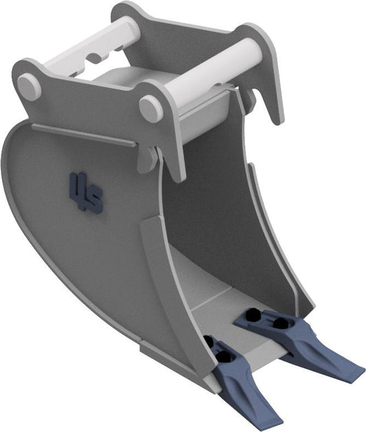 XCMG Tieflöffel 200mm (Symlock SY01 / MS01) für Minibagger 1,0t - 1,5t