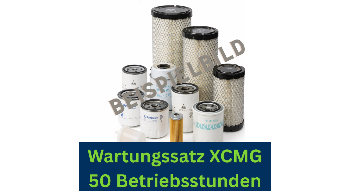 Wartungskit XCMG – 50 Betriebsstunden