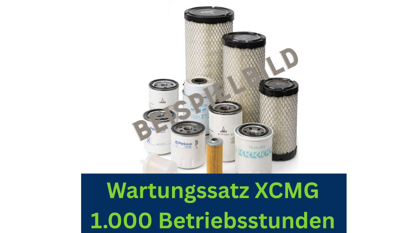 Wartungskit XCMG – 1.000 Betriebsstunden